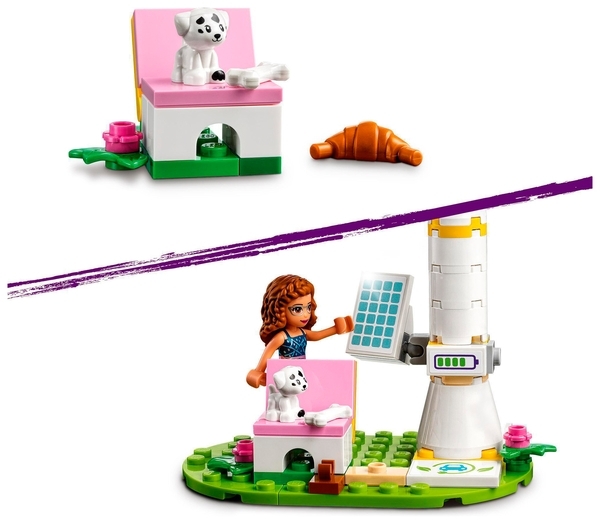 Конструктор LEGO Friends Електромобіль Олівії, 183 дет. (41443) - Pampik - 3