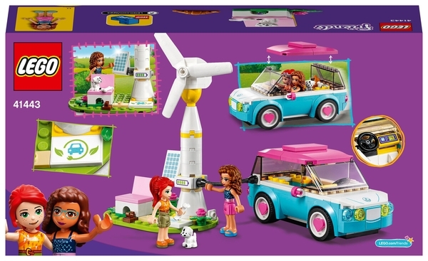 Конструктор LEGO Friends Електромобіль Олівії, 183 дет. (41443) - Pampik - 8