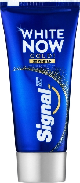 Зубная паста Signal Gold Мгновенное отбеливание, 50 мл - Pampik
