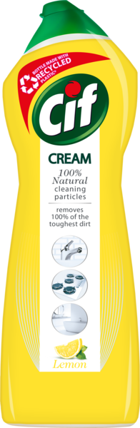 Крем для чищення Cif Актив Лимон, 750 мл - Pampik