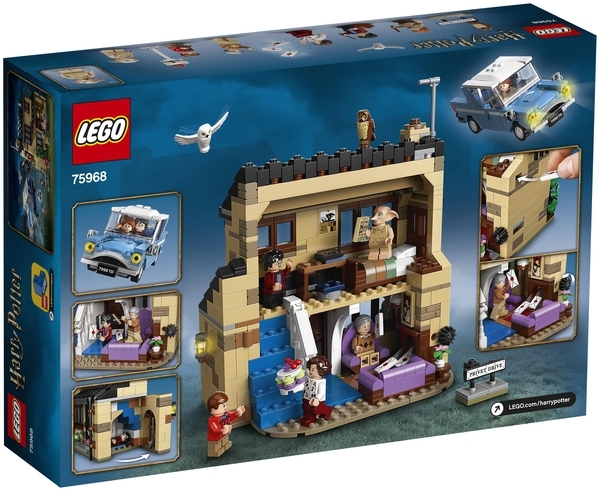 Конструктор LEGO Harry Potter Тисова вулиця, будинок 4, 797 деталей (75968) - Pampik - 17