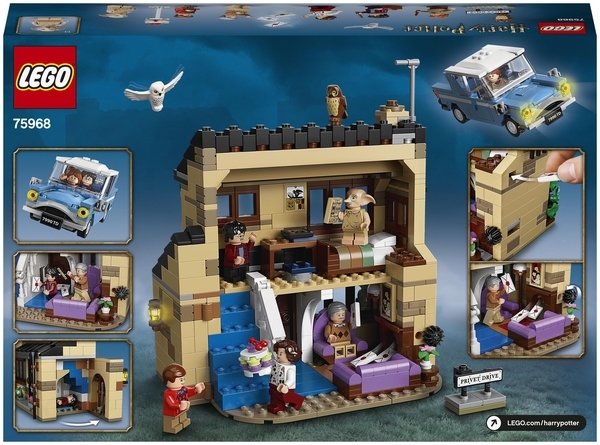 Конструктор LEGO Harry Potter Тисова вулиця, будинок 4, 797 деталей (75968) - Pampik - 10