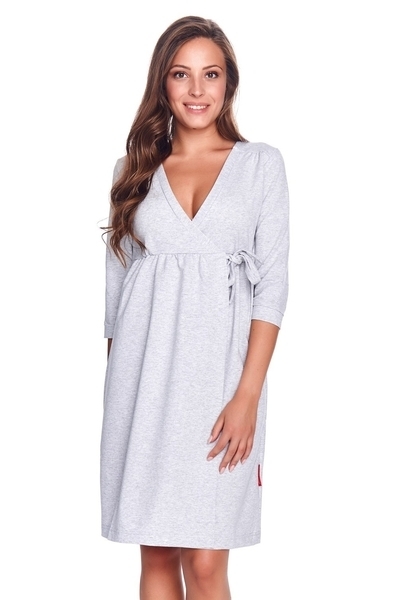 Халат Doctor Nap, L (SBL.9243.GRAY_MELANGE) - Pampik