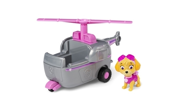 Ігровий набір Spin Master Щенячий патруль Базовий автомобіль з водієм Скай (SM16775 / 9931) - Pampik