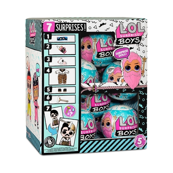 Ігровий набір з лялькою L.O.L. Surprise O.M.G. S7 Хлопчики (575986) - Pampik - 10