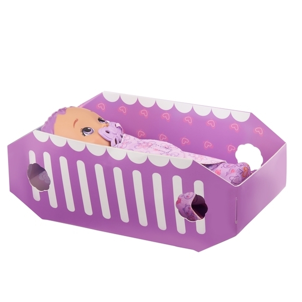 Пупс My garden baby My first baby butterfly Фіолетові крильця (HBH39) - Pampik - 4