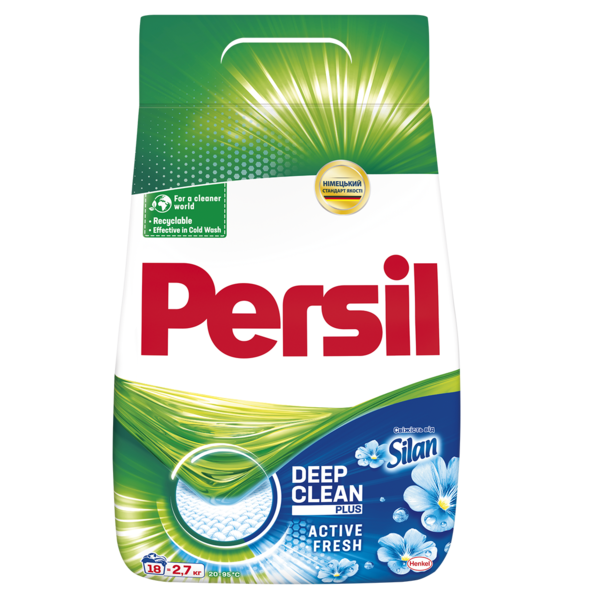 Пральний порошок Persil Свіжість від Silan, 2,7 кг - Pampik
