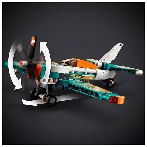 Конструктор LEGO Technic Гоночний літак, 154 дет. (42117) - Pampik - 12
