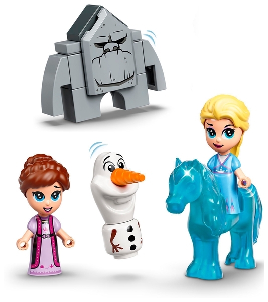 Конструктор LEGO Disney Princess Книга казкових пригод Ельзи і Нока, 125 дет. (43189) - Pampik - 5