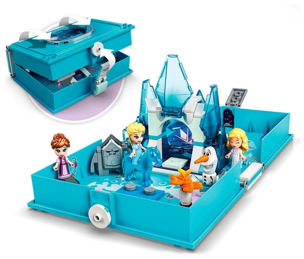 Конструктор LEGO Disney Princess Книга казкових пригод Ельзи і Нока, 125 дет. (43189) - Pampik - 3
