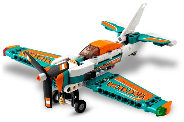 Конструктор LEGO Technic Гоночний літак, 154 дет. (42117) - Pampik - 3