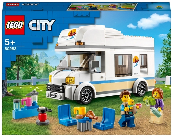Конструктор LEGO City Great Vehicles Канікули в будинку на колесах, 190 дет. (60283) - Pampik