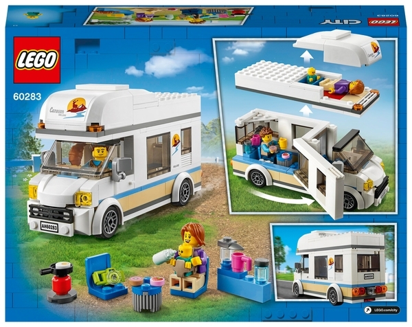Конструктор LEGO City Great Vehicles Канікули в будинку на колесах, 190 дет. (60283) - Pampik - 9