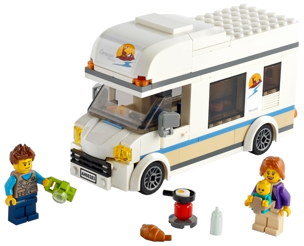 Конструктор LEGO City Great Vehicles Канікули в будинку на колесах, 190 дет. (60283) - Pampik - 10