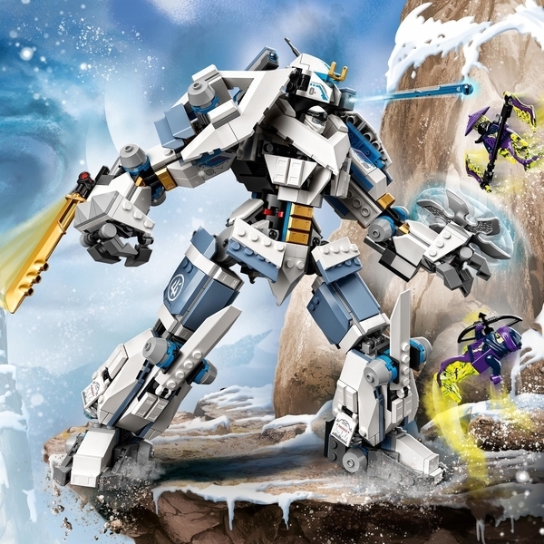 Конструктор LEGO Ninjago Битва робота-титана Зейна, 840 дет. (71738) - Pampik - 7