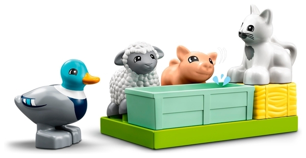 Конструктор LEGO DUPLO Town Догляд за тваринами на фермі, 11 деталей (10949) - Pampik - 5