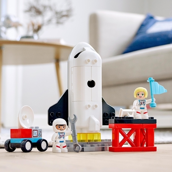 Конструктор LEGO DUPLO Town Експедиція на шатлі, 23 деталі (10944) - Pampik - 10