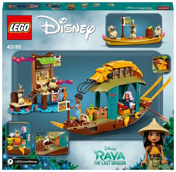 Конструктор LEGO Disney Princess Човен Буна, 247 деталей (43185) - Pampik - 9