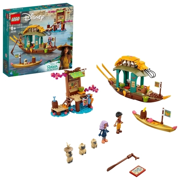 Конструктор LEGO Disney Princess Човен Буна, 247 деталей (43185) - Pampik - 2