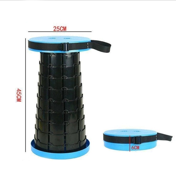 Складной дорожный стульчик Babyhood, сине-черный (BH-515B) - Pampik - 3