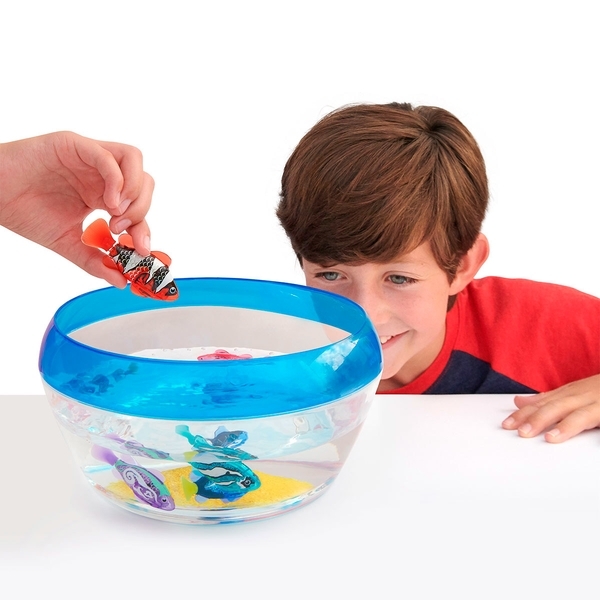 Інтерактивна іграшка Pets & Robo Alive Роборибка в акваріумі (7126) - Pampik - 6