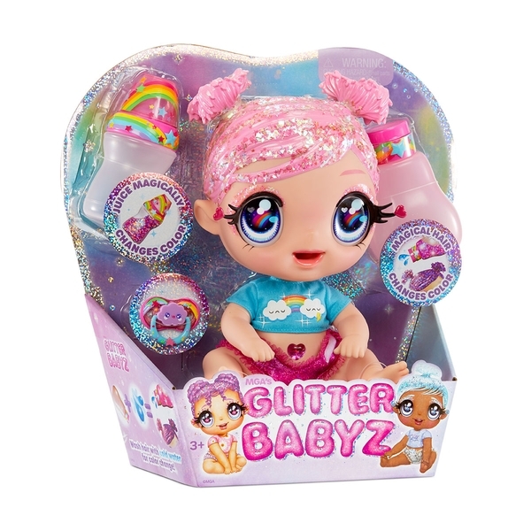 Ігровий набір з лялькою Glitter Babyz Мечтательница (574842) - Pampik - 9