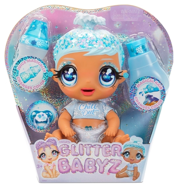 Ігровий набір з лялькою Glitter Babyz Сніжинка (574859) - Pampik