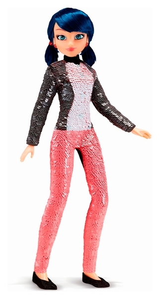 Лялька Miraculous Леді Баг і Супер-Кіт Модне перетворення Марінетті в Леді Баг, 26 см (50375) - Pampik - 6