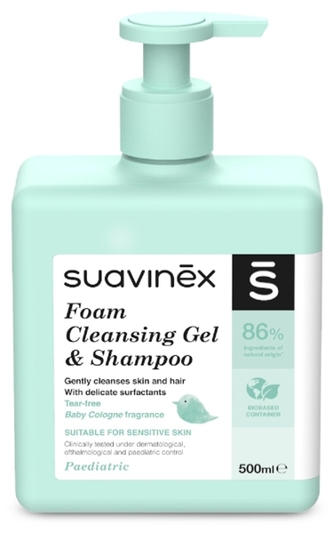 Гель-шампунь для дітей Suavinex, 500 мл - Pampik