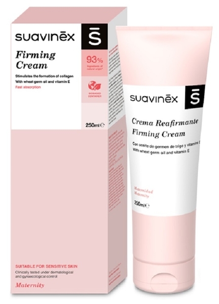 Крем для тіла підтягуючий після вагітності Suavinex, 250 мл - Pampik