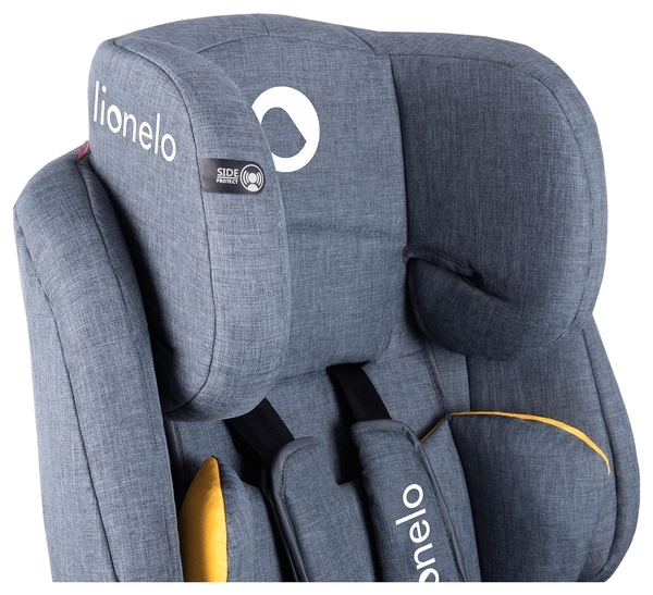 Автокрісло Lionelo Nico, сірий з жовтим (LO.A.NI01) - Pampik - 13