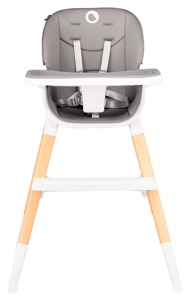 Стільчик для годування Lionelo Mona, сірий (LO.MO03) - Pampik