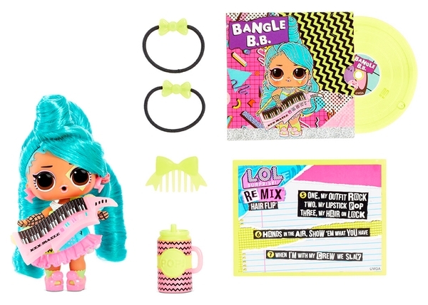 Ігровий набір L.O.L Surprise W1 серії "Remix Hairflip" Музичний сюрприз (566960) - Pampik - 10