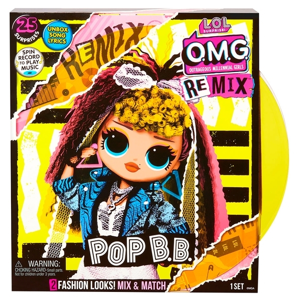 Ігровий набір з лялькою L.O.L. SURPRISE! серії "O.M.G. Remix" - Диско-Леді (567257) - Pampik