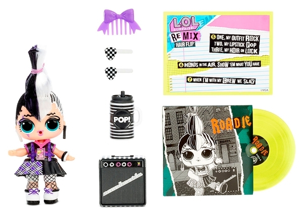 Ігровий набір L.O.L Surprise W1 серії "Remix Hairflip" Музичний сюрприз (566960) - Pampik - 12