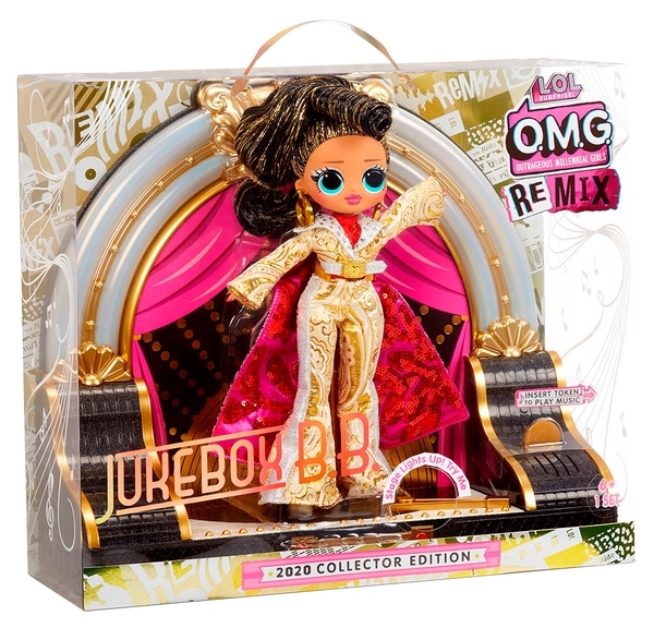 Ігровий набір з лялькою L.O.L. Surprise O.M.G Remix Селебриті (569879) - Pampik - 6