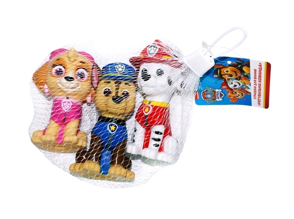 Набор игрушек для ванны TM PAW Patrol Спасательная команда (122033) - Pampik