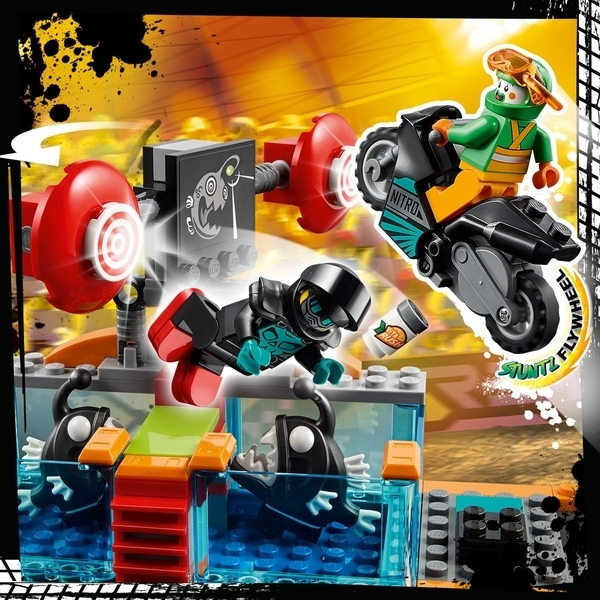 Конструктор LEGO City Stuntz Вантажівка для шоу каскадерів (60294) - Pampik - 5