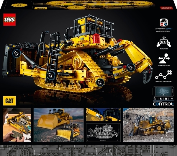 Конструктор Lego Technic Бульдозер Cat® D11 на пульте управления (42131) - Pampik - 9