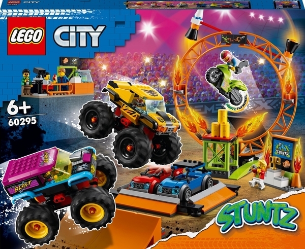 Конструктор LEGO City Stuntz Арена для шоу каскадерів (60295) - Pampik