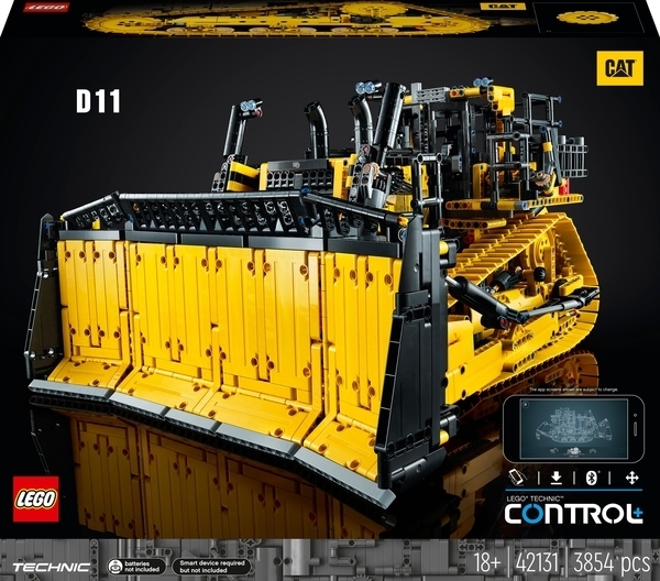 Конструктор Lego Technic Бульдозер Cat® D11 на пульте управления (42131) - Pampik