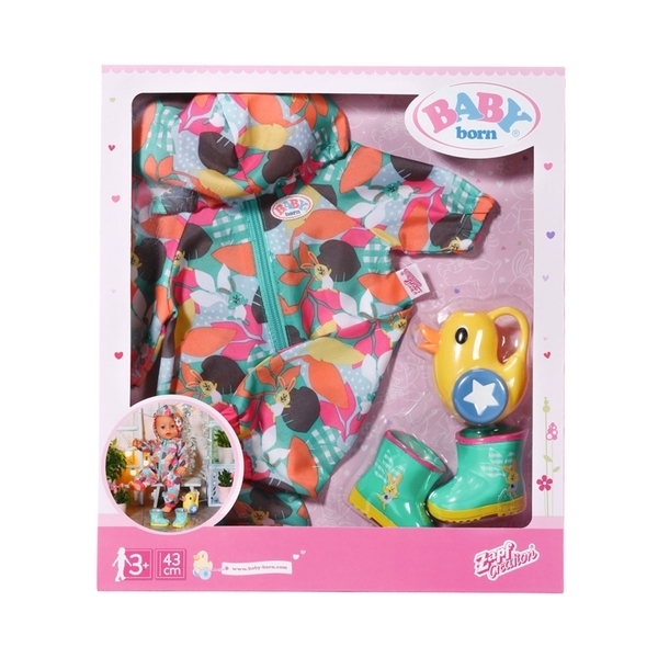 Набір одягу для ляльки Zapf Baby Born Deluxe Весела прогулянка (830086) - Pampik - 8