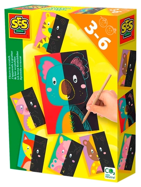 Набір для творчості Ses Creative Скретч картки (14625S) - Pampik