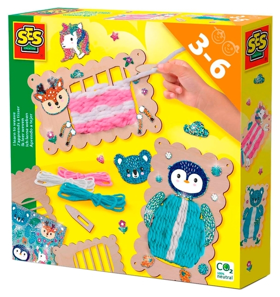 Набір для творчості Ses Creative Вчуся плести (14643S) - Pampik