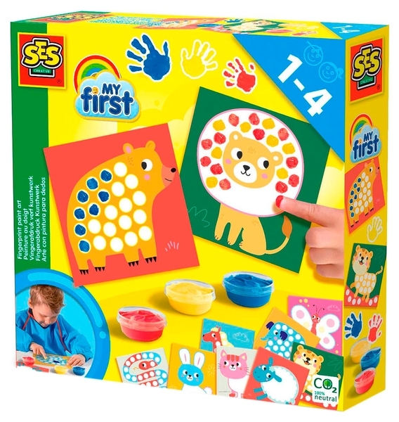 Набор для творчества Ses Creative My first Мои первые пальчиковые рисунки (14481S) - Pampik