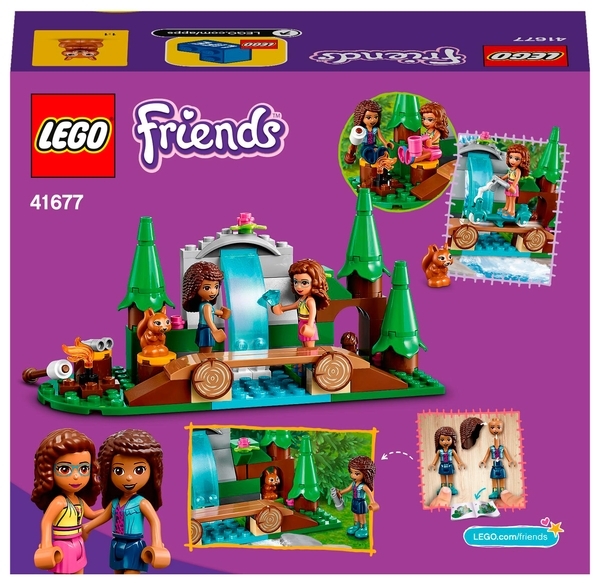 Конструктор LEGO Friends Лесной водопад, 93 детали (41677) - Pampik - 3