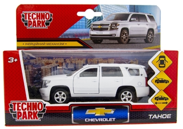 Автомодель Technopark Chevrolet Tahoe (TAHOE-12FIL-WH) - Pampik - 10