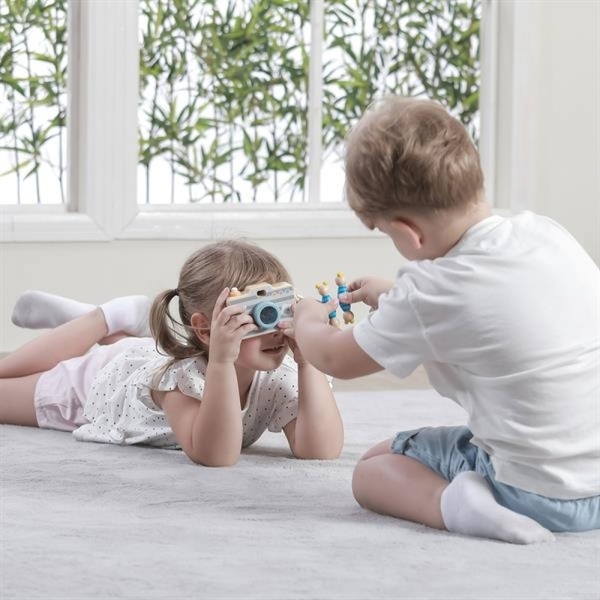 Дерев'яна іграшка Viga Toys PolarB Фотоапарат з калейдоскопом (44034) - Pampik - 3