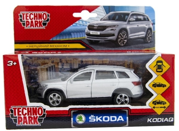 Автомодель Technopark Skoda Kodiaq (KODIAQ-12FIL-SR) - Pampik - 9