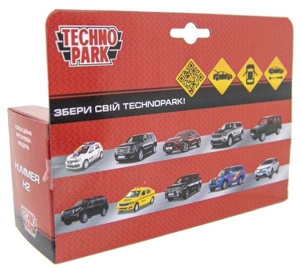 Автомодель Technopark Hummer H2 (HUM2-12-YE) - Pampik - 10